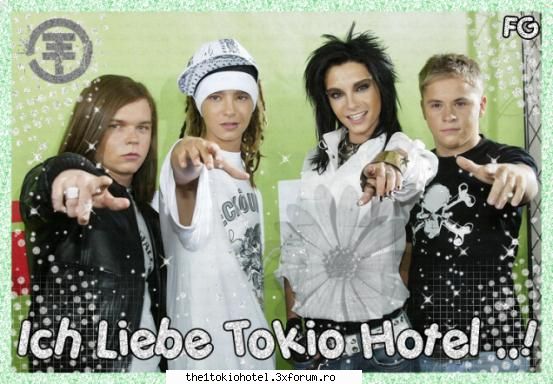 tokio hotel pe bacnote